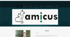 Desktop Screenshot of amicus-vet.com